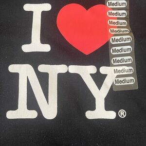 I Love NY Black Short Sleeve Tee for kids